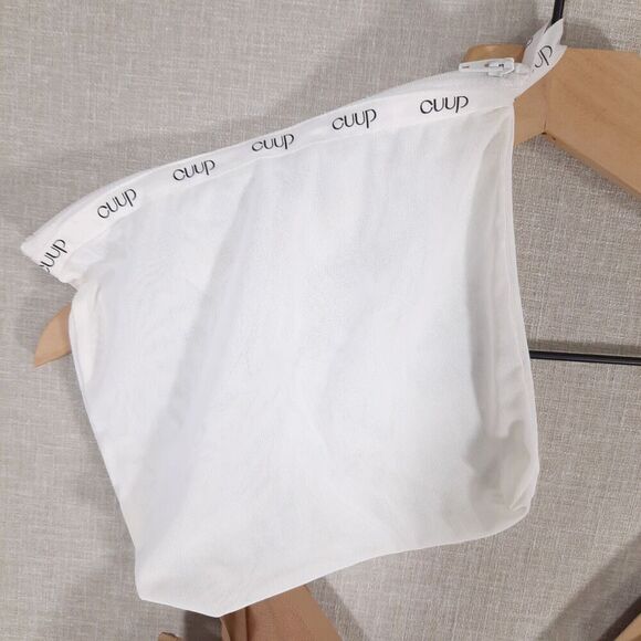 CUUP The Plunge Bra Size 32H NWOT Sheer Mesh Taupe Gold Hardware Triple Hook/Eye - Picture 12 of 14